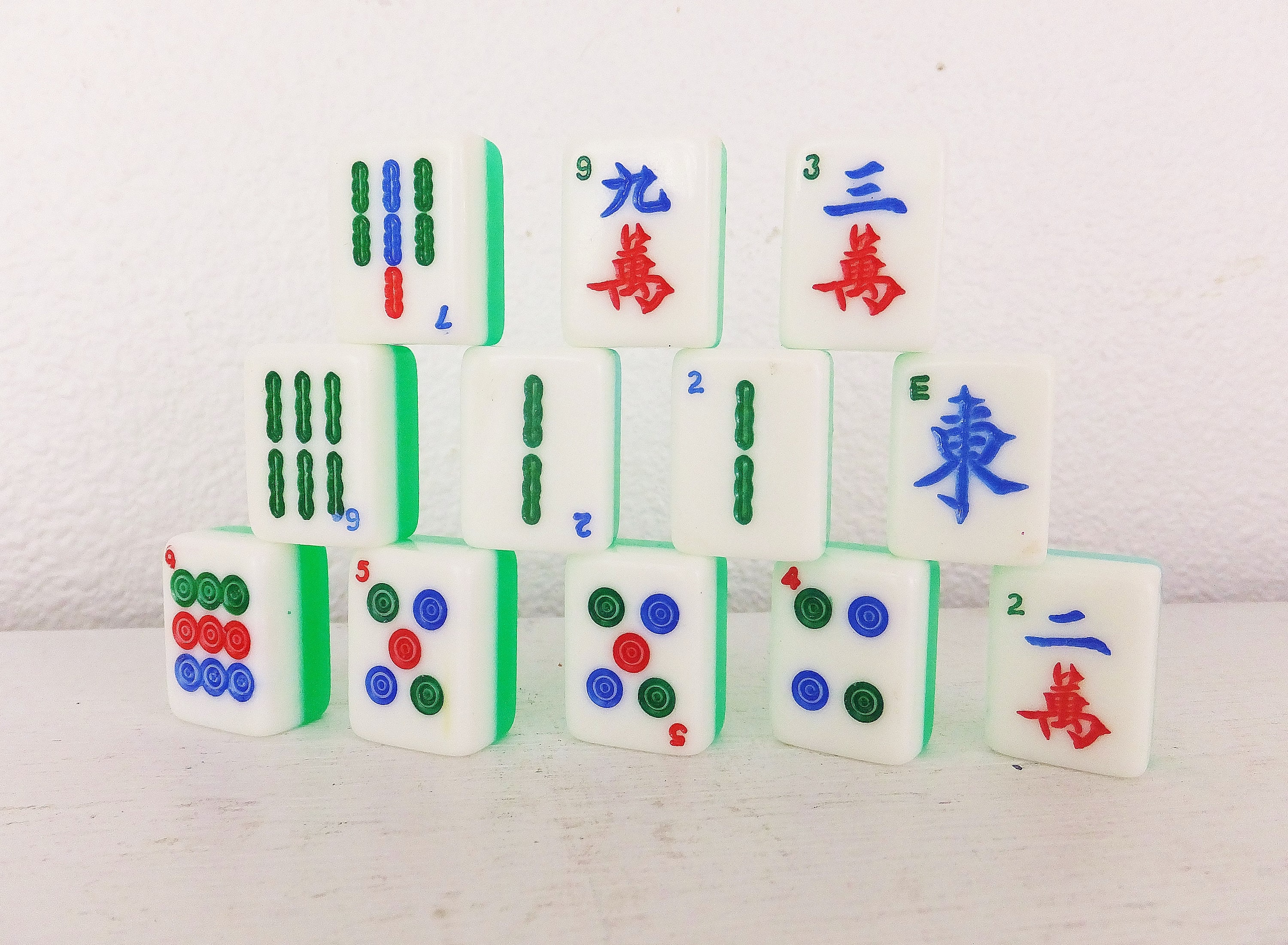 Traditional Mahjong Tiles